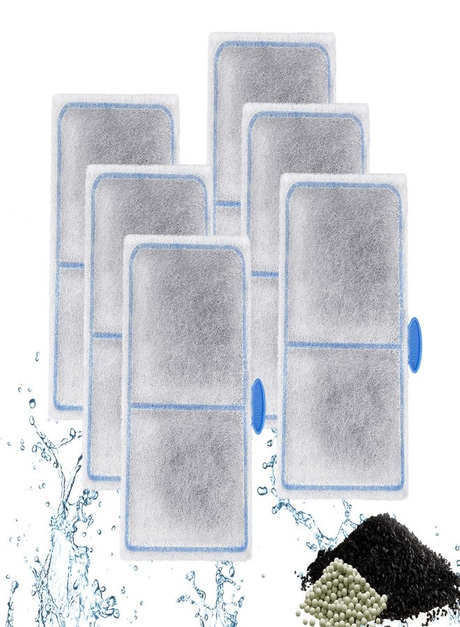 driamor 6 Pack Filter Cartridges Compatible with EF-S Element and BF5 BETTAFLO Filter, Thickened Fish Tank Replacement Filters Cartridge with Zeolite - Image 1